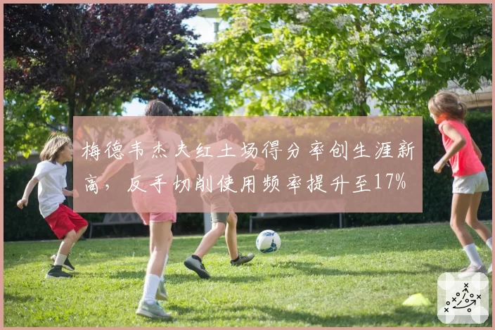 梅德韦杰夫红土场得分率创生涯新高，反手切削使用频率提升至17%